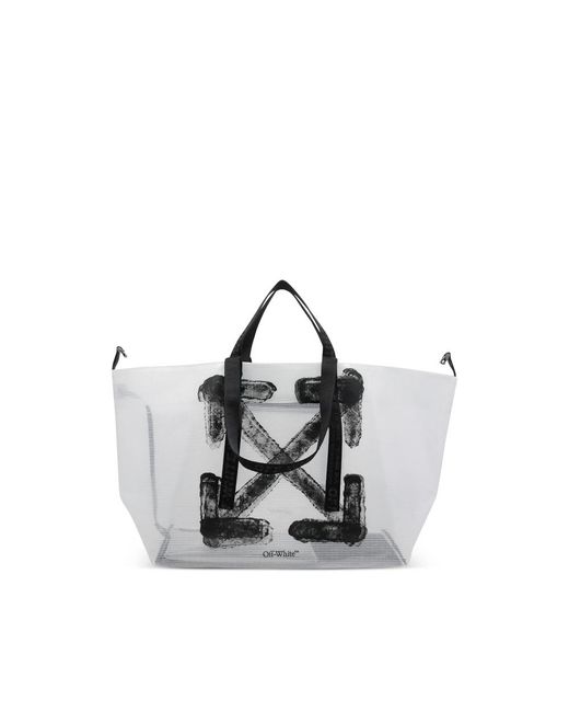 Off-White c/o Virgil Abloh White Tote Bags for men
