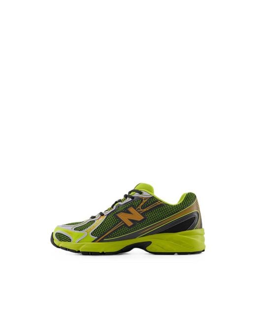 New Balance Green 740 Sneakers for men