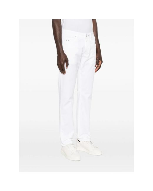 Tramarossa White Michelangelo Jeans for men