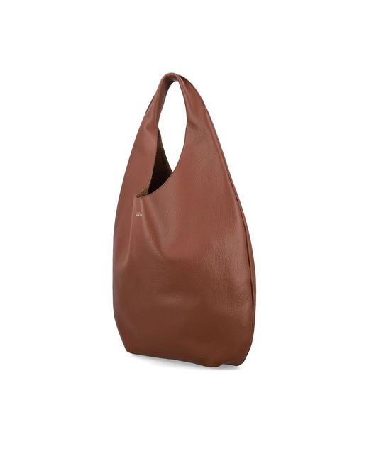 A.P.C. Brown Tote Bags