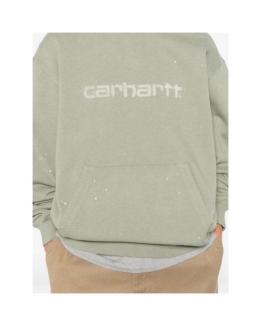 Carhartt Green Crew Neck Sweatshirt for men