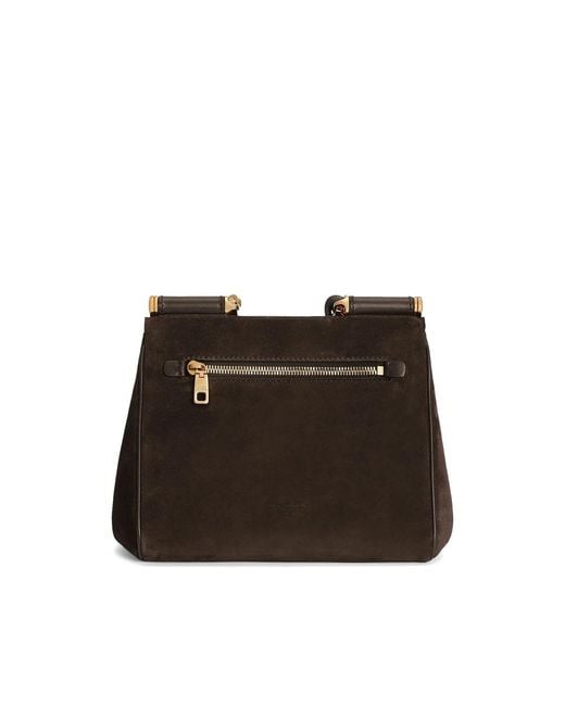 Dolce & Gabbana Black Small My Sicily Handbag