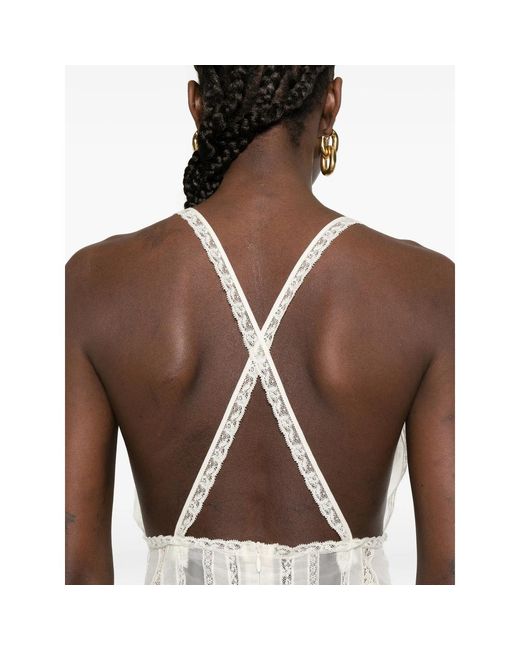 Ermanno Scervino White Dresses Neutral