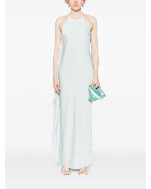 Calvin Klein White Archive Tank Asymmetric Dress