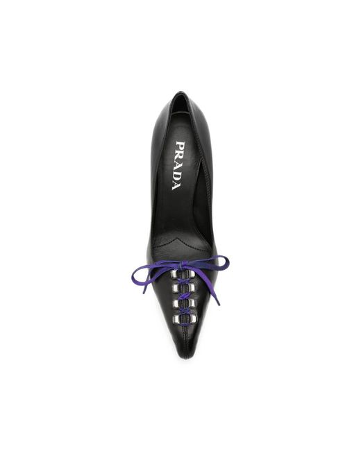 Prada Blue Shoes