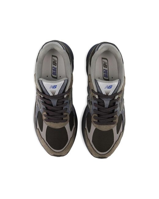 New Balance Black Sneakers Green, Blue for men