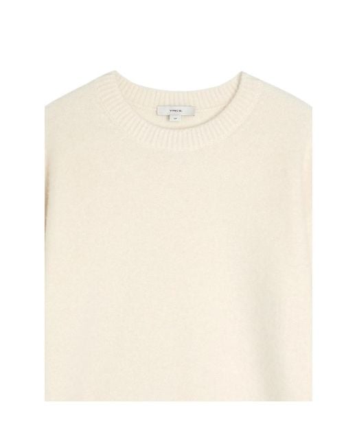 Vince Natural Crew-Neck Sweater