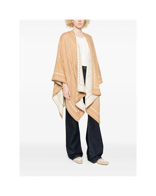 Fendi Natural Neutrals Coats