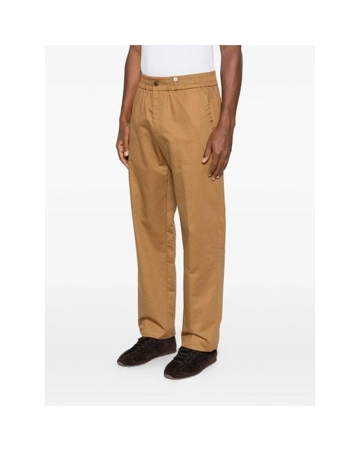 Myths Natural Elasticated-Waistband Trousers for men
