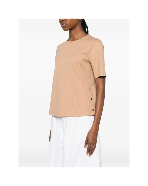 Herno Natural T Shirts Neutral