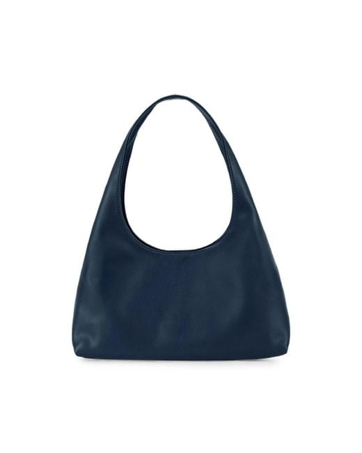 A.P.C. Blue A. P.C. Baby Ninon Logo-Print Tote Bag