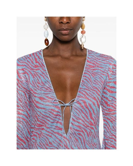 Oseree Purple Dresses