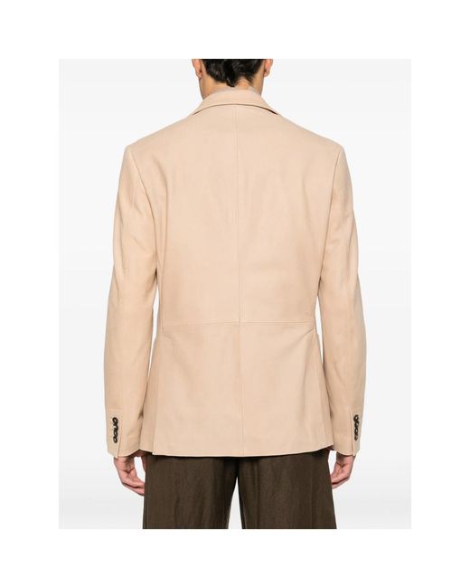 Tagliatore Natural Leather Outerwear for men
