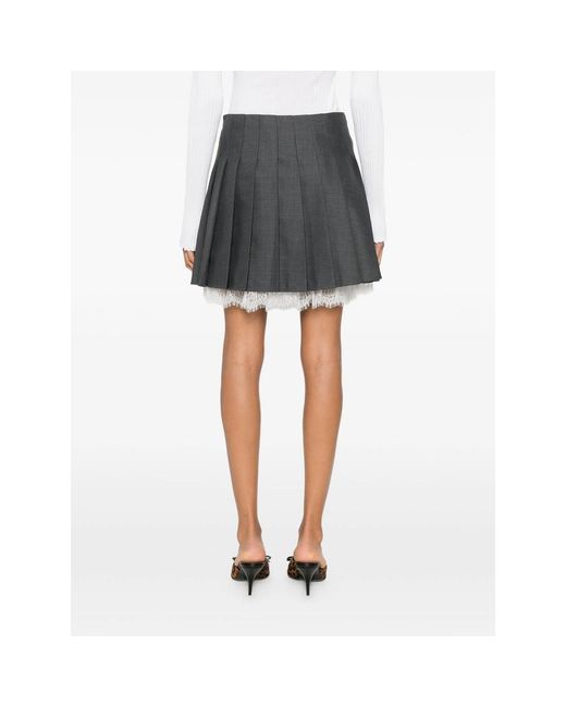 Self-Portrait Gray Skirts