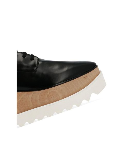 Stella McCartney Black Derby & Oxford Shoes