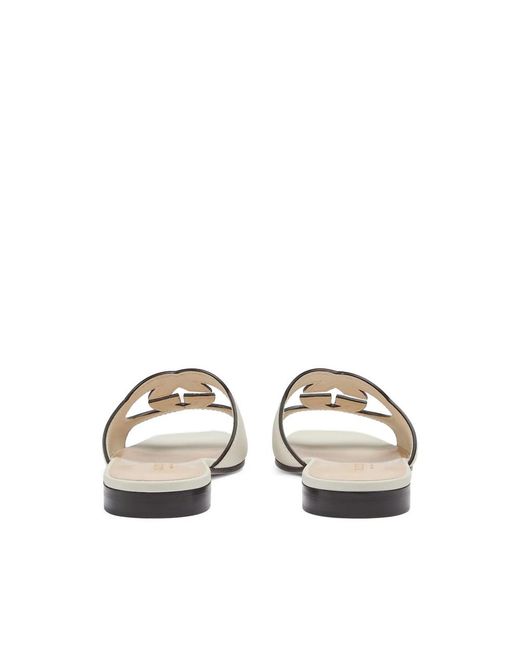 Gucci White Sandals