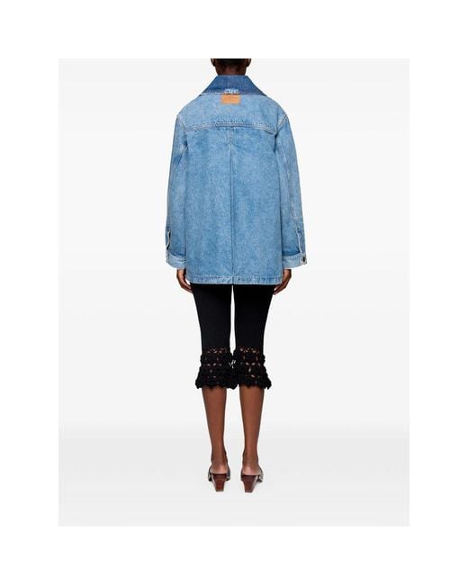 Ganni Blue Jackets
