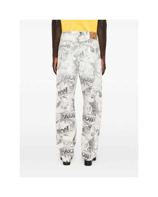 Martine Rose White Neutrals Denim for men