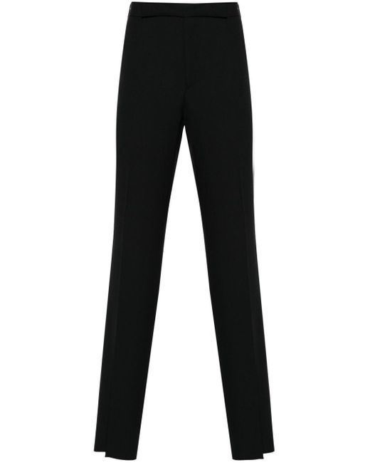 Lardini Black Straight-Leg Trousers for men