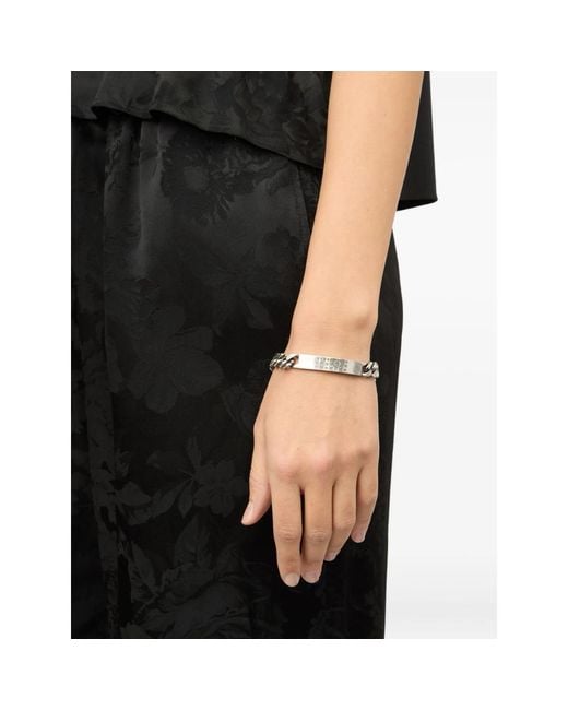 MM6 by Maison Margiela Metallic Jewellery for men