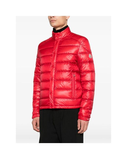 Moncler Red Outerwears for men