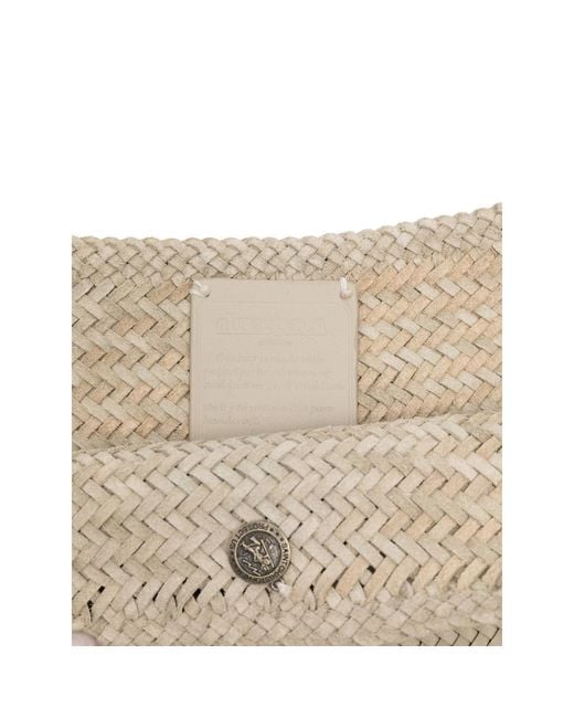 Dragon Diffusion Natural Woven-Leather Shoulder Bag