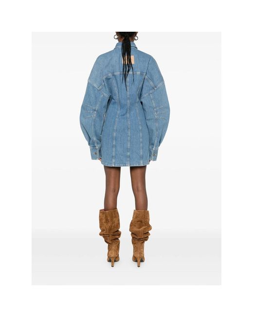 The Attico Blue Dress