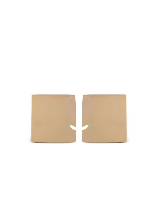 FEDERICA TOSI Natural Emily Abstract-Shape Earrings
