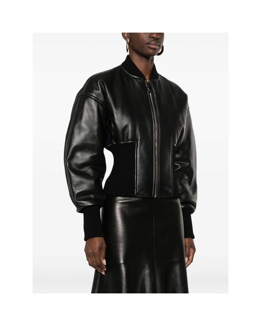 Alaïa Black Alaã¯A Jackets