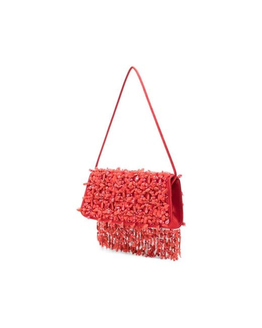 Cult Gaia Red Shoulder Bag Idalia Canyo
