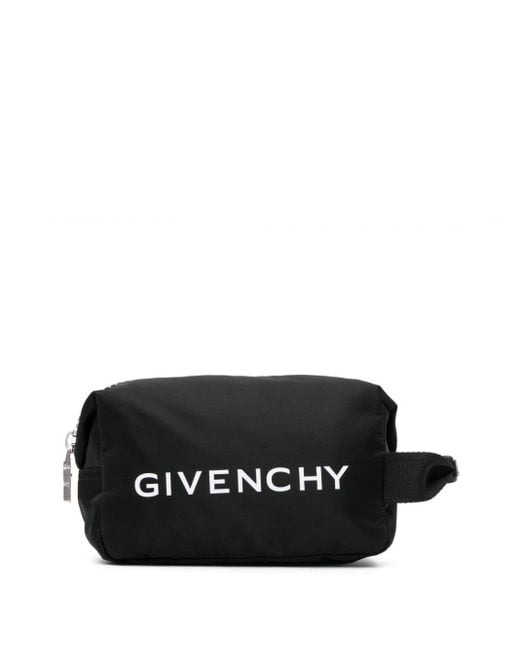 Givenchy Black G-zip Nylon Beauty-case for men