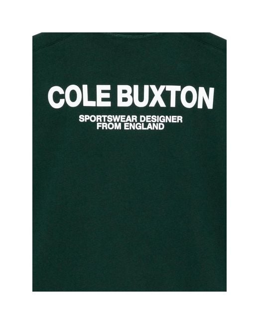 Cole Buxton Green Cb Sportswear T-Shirt for men