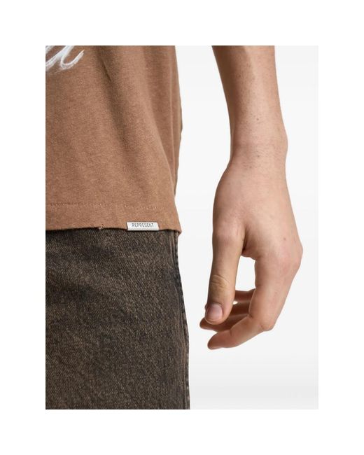 Represent Brown T-Shirt for men