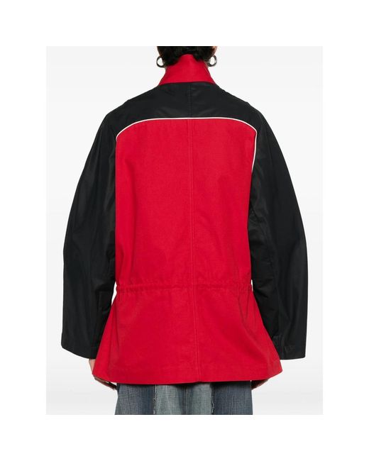 Facon Jacmin Red Vegas Colourblock Jacket