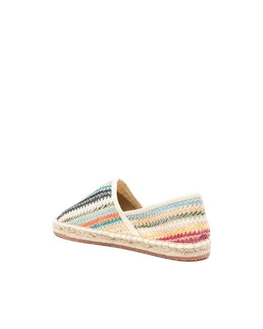 Superga Natural 3009 Striped Espadrilles