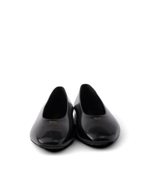 Prada Black Ballet Flats
