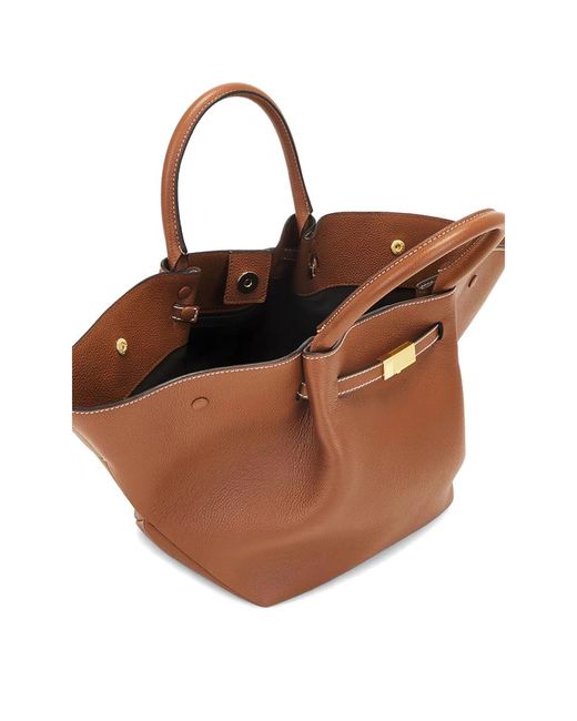 DeMellier London Brown Midi New York Tote Bag