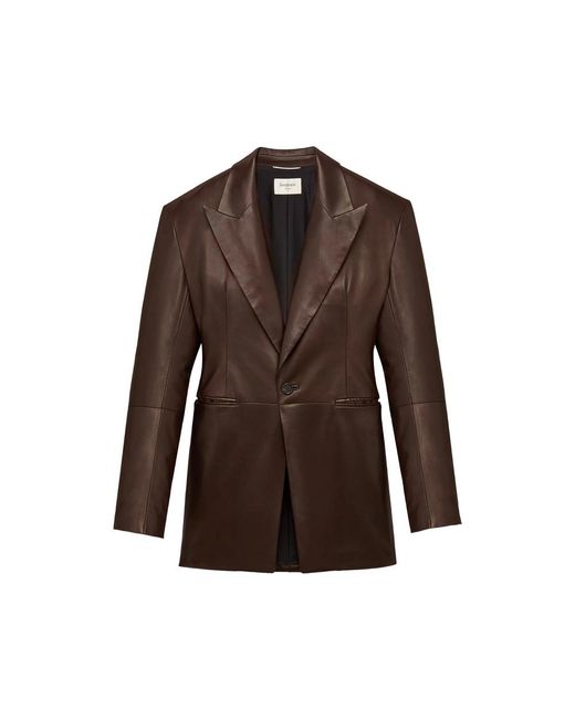 Saint Laurent Brown Jackets for men