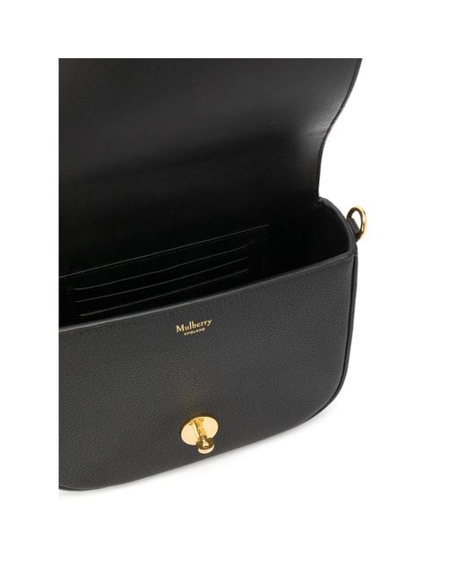 Mulberry Black Darley Satchel Bag