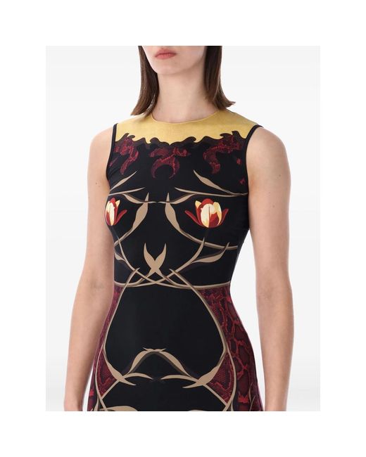MARINE SERRE Black Dresses