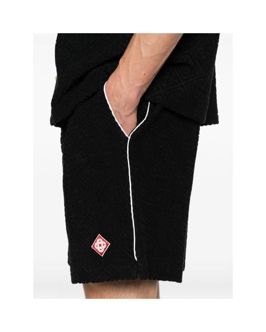 Casablanca Black Shorts for men