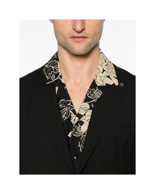 Tagliatore Black Suits for men