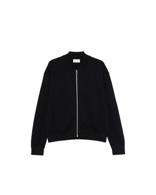 Diana Studio Black Zip-Up Jacket for men