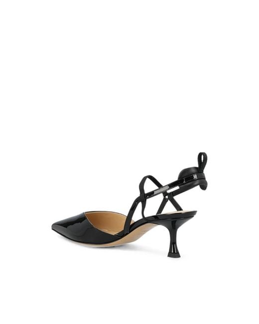 Fendi Black Very Colibrì Pumps