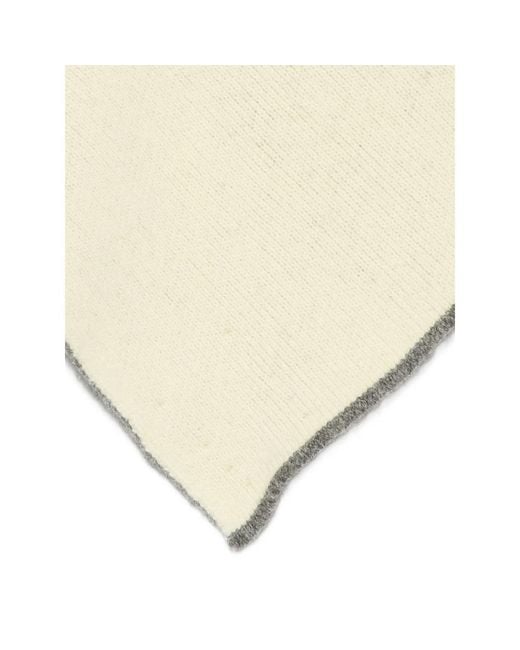 B.B. Wallace Natural B. B. Wallace Triangular Knitted Scarf