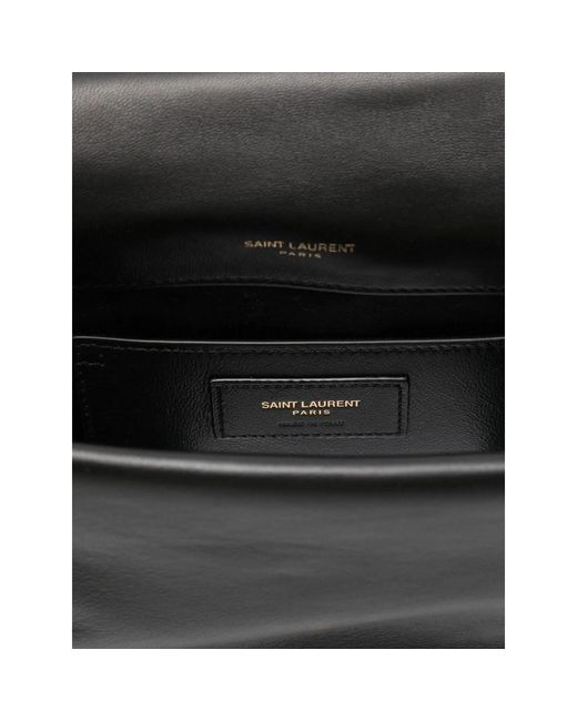 Saint Laurent Black Mini Jamie 4.3 Leather Cross Body Bag