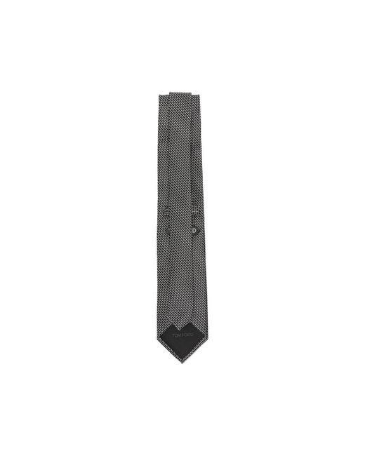 Tom Ford Gray Tie Silk for men