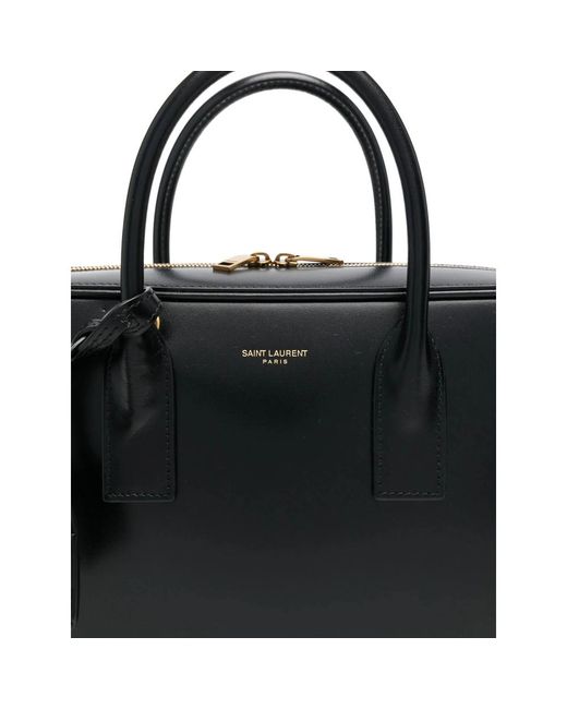 Saint Laurent Black Tote Bags