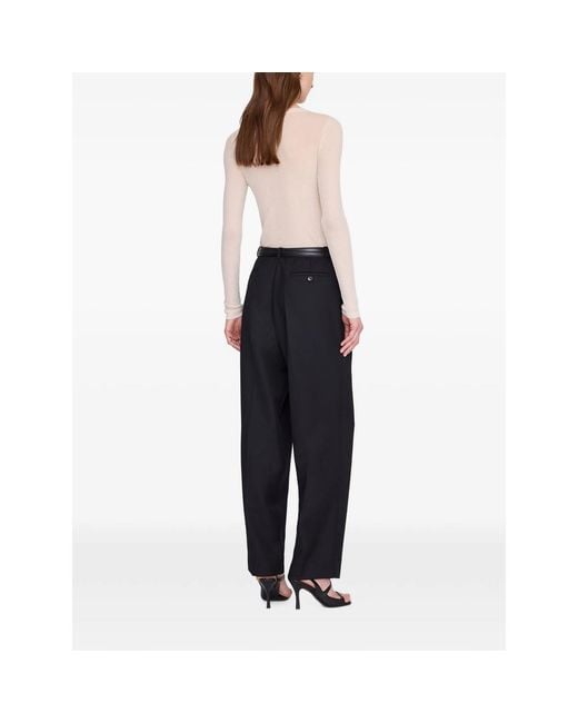 Anine Bing Black Amal Trouser