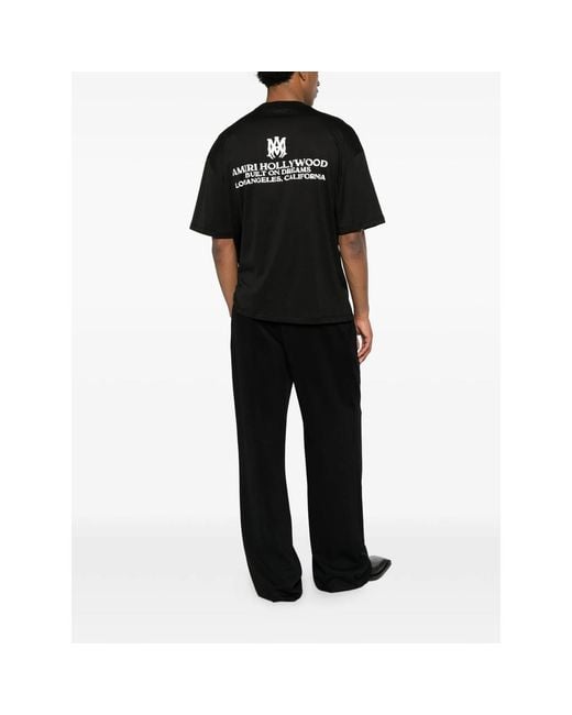 Amiri Black T-Shirts & Vests for men